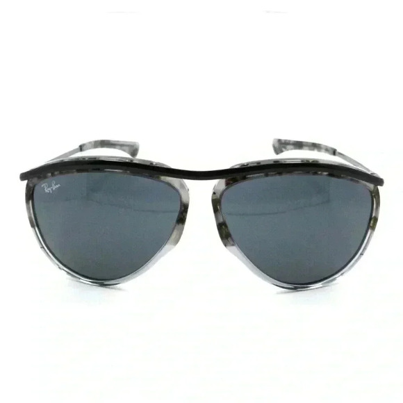 new- RAY-BAN SUNGLASSES RB 2219 1286/R5 59-13-140 AVIATOR OLYMPIAN - Picture 3 of 3